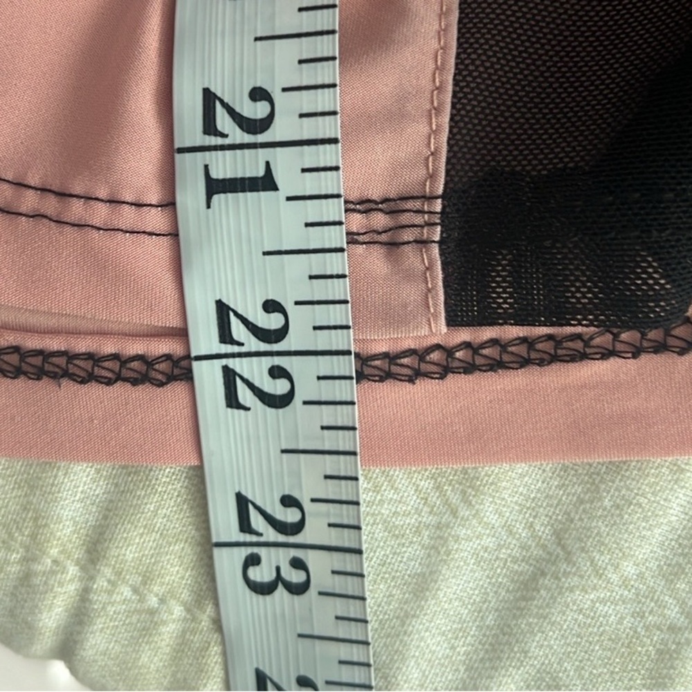 007 Clothing Co,Pink w/Sheer Black Hip & Thigh Panels,Excellent Condition,Size S - Picture 11 of 11